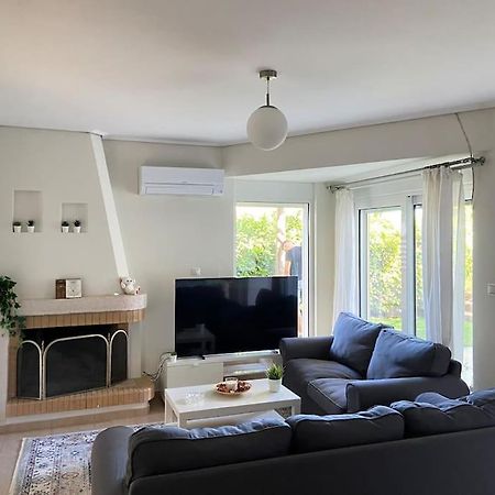 Cozy 2 Room Apartment With Garden Near Athens Air-Port Артеміда Екстер'єр фото