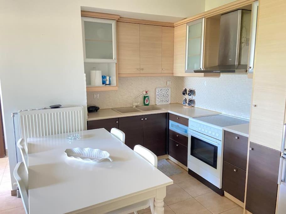 Cozy 2 Room Apartment With Garden Near Athens Air-Port Артеміда Екстер'єр фото